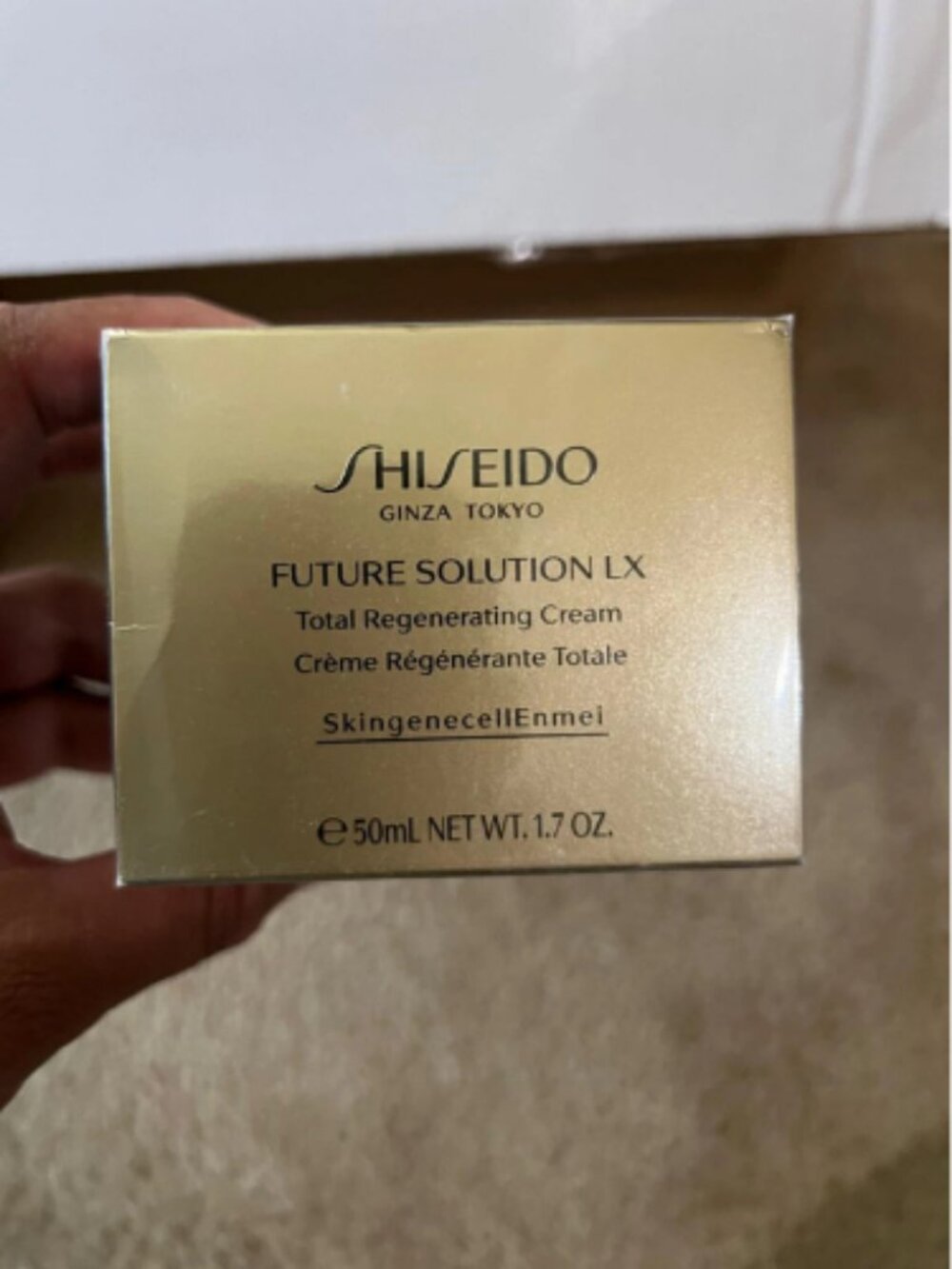 Shiseido Future Solution LX Total Regenerating Cream 50ml/1.7 oz New in box